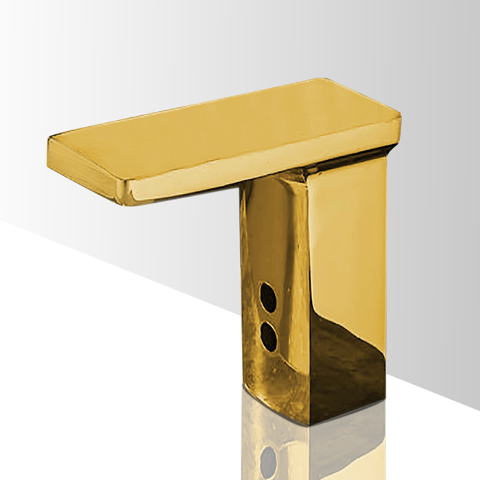 Alinea Polished Gold Tone Finish Commercial Sensor Faucet